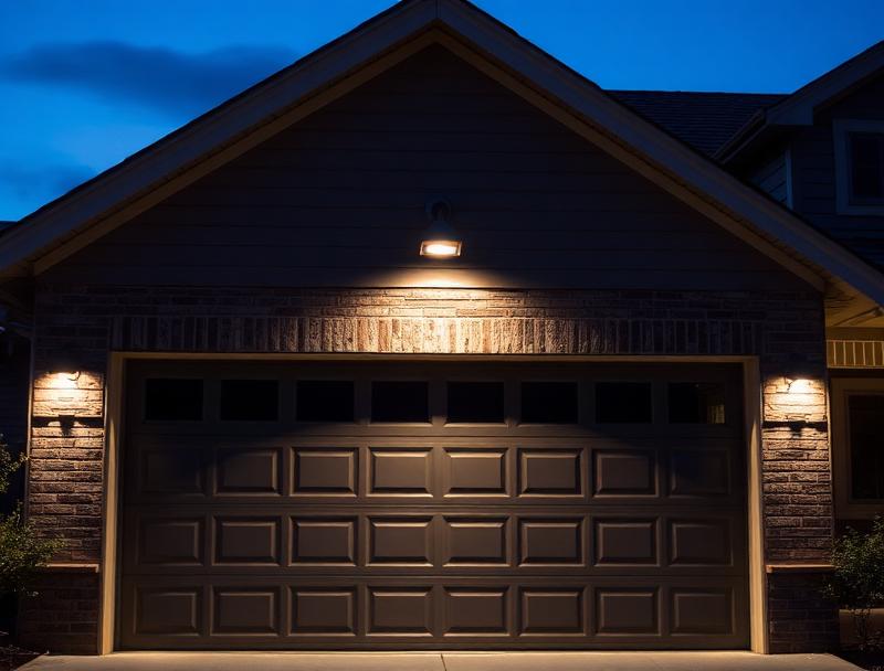 Security Lighting: Protecting Your Family - Garage door maintenance guide for homeowners
